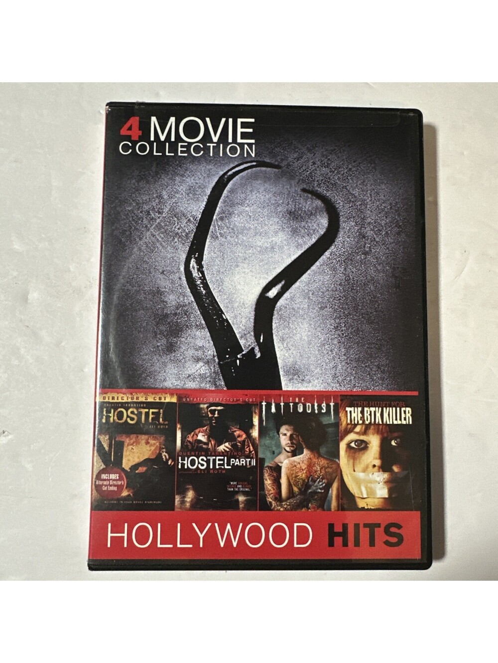 DVD 4 Movie Collection Hostel Hostel Part 2 Tatooist BTK Killer 4 Horror 2 Discs